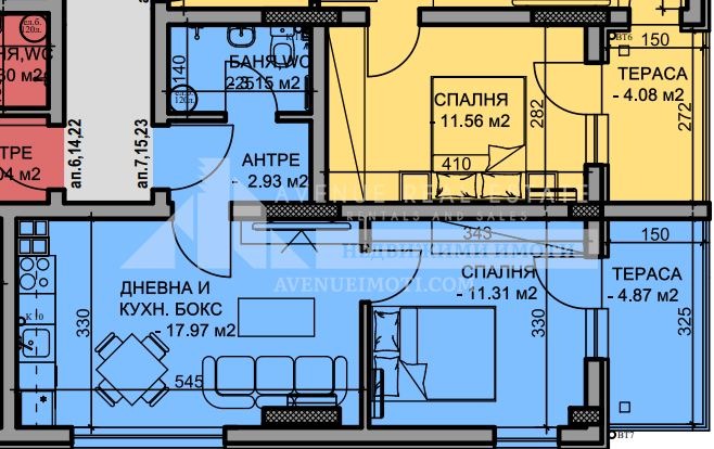 Na sprzedaż  1 sypialnia Plowdiw , Mladeżki Chalm , 57 mkw | 76036056 - obraz [3]