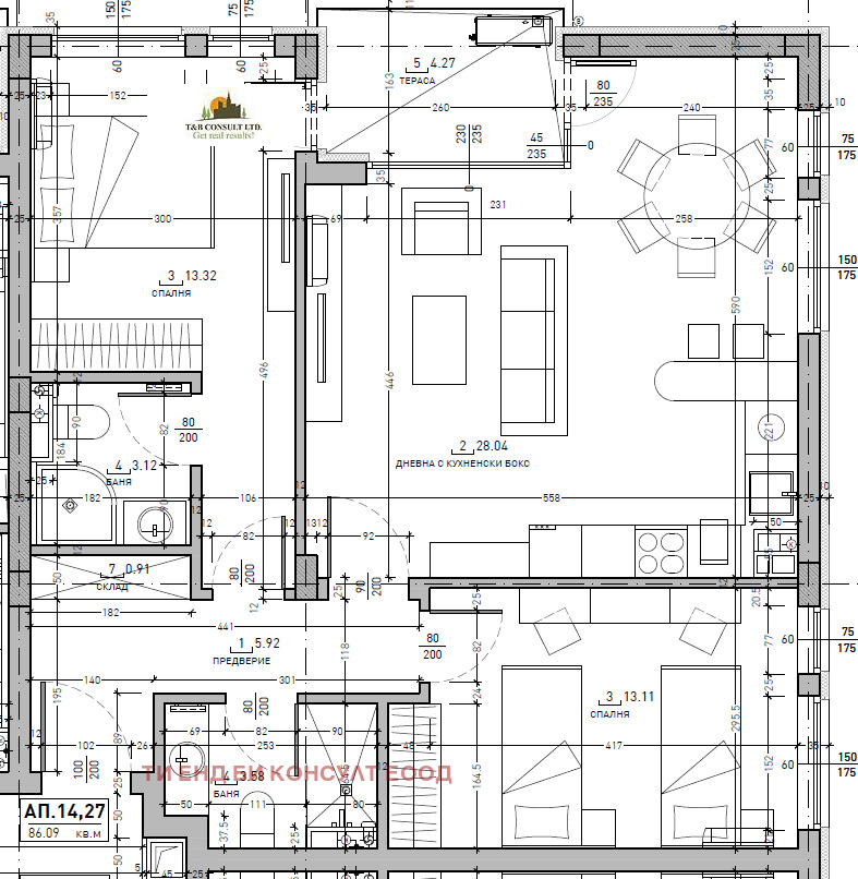 Продава 3-СТАЕН, гр. София, Малинова долина, снимка 2 - Апартаменти - 55947167