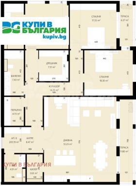 3 спальни Бриз, Варна