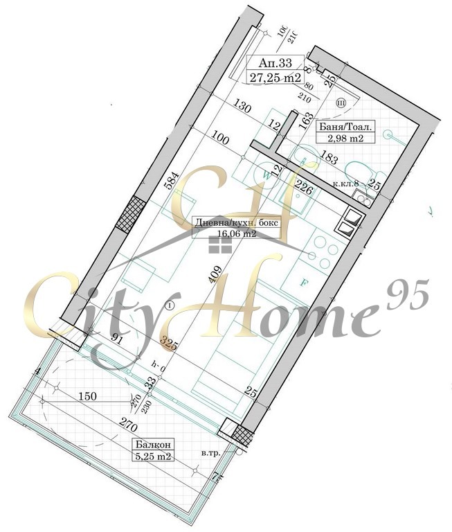 À venda  Estúdio Varna , Vinica , 30 m² | 71660612 - imagem [4]