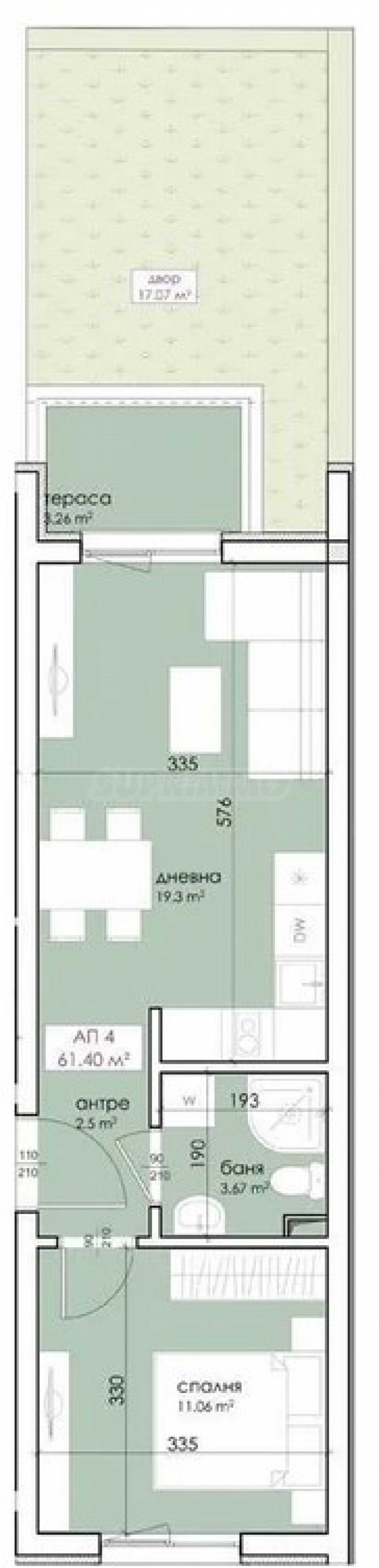 Zu verkaufen  1 Schlafzimmer region Burgas , Sozopol , 61 qm | 20533473 - Bild [3]