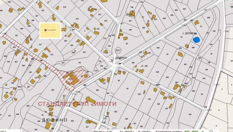 À vendre  Parcelle région Varna , Byala , 1363 m² | 88337801