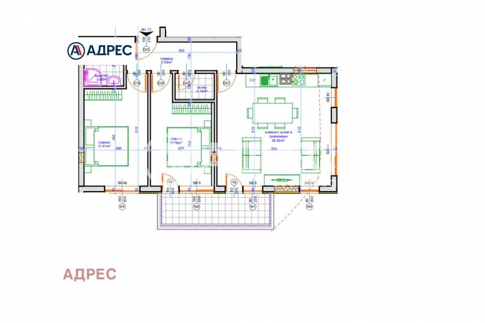 Продава 3-СТАЕН, гр. Варна, Възраждане 1, снимка 7 - Апартаменти - 54820427