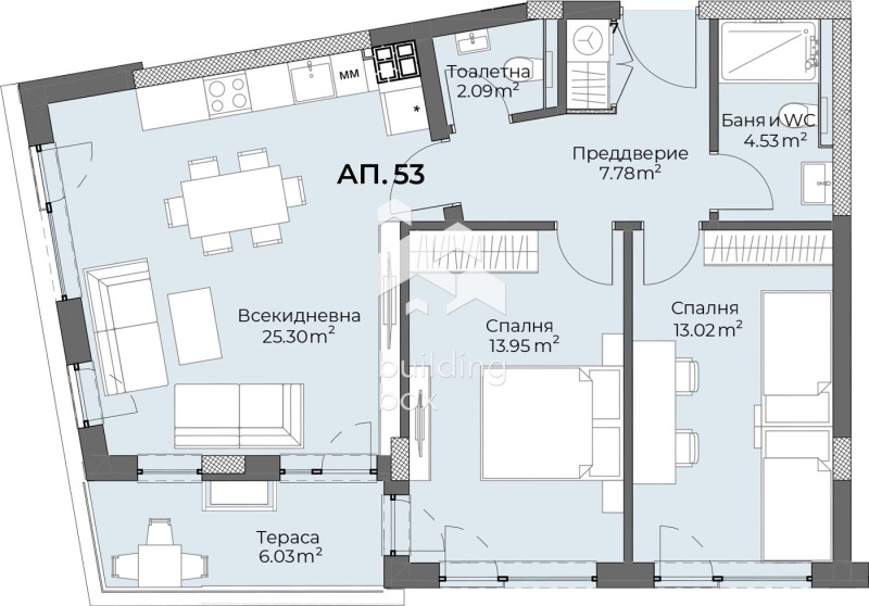 Te koop  2 slaapkamers Plovdiv , Christo Smirnenski , 107 m² | 47026937 - afbeelding [2]