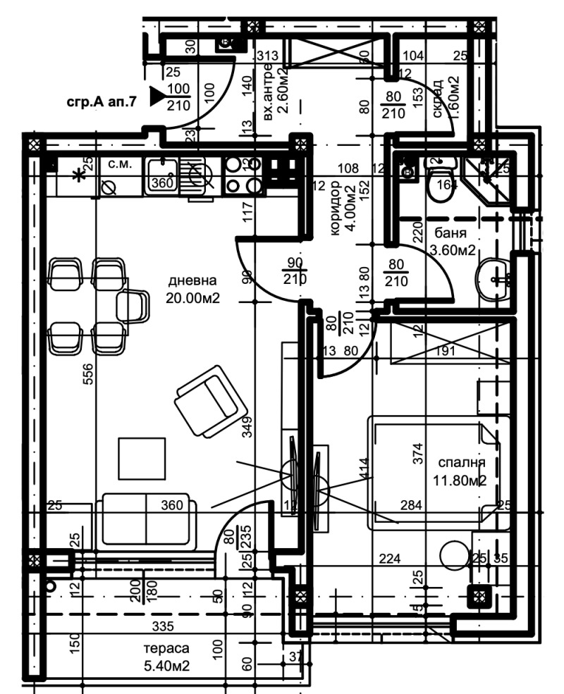 Продава  2-стаен град Пловдив , Беломорски , 68 кв.м | 18508185 - изображение [2]