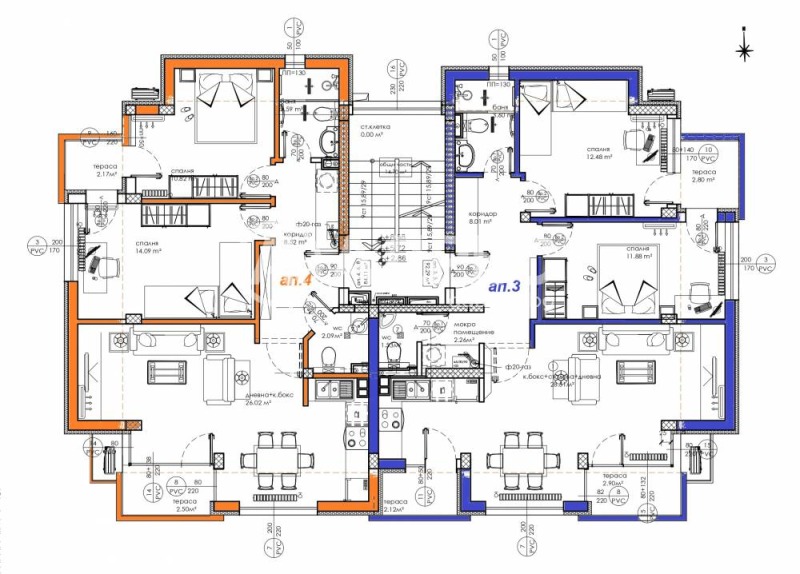 Продается  2 спальни София , Витоша , 125 кв.м | 14379092 - изображение [4]