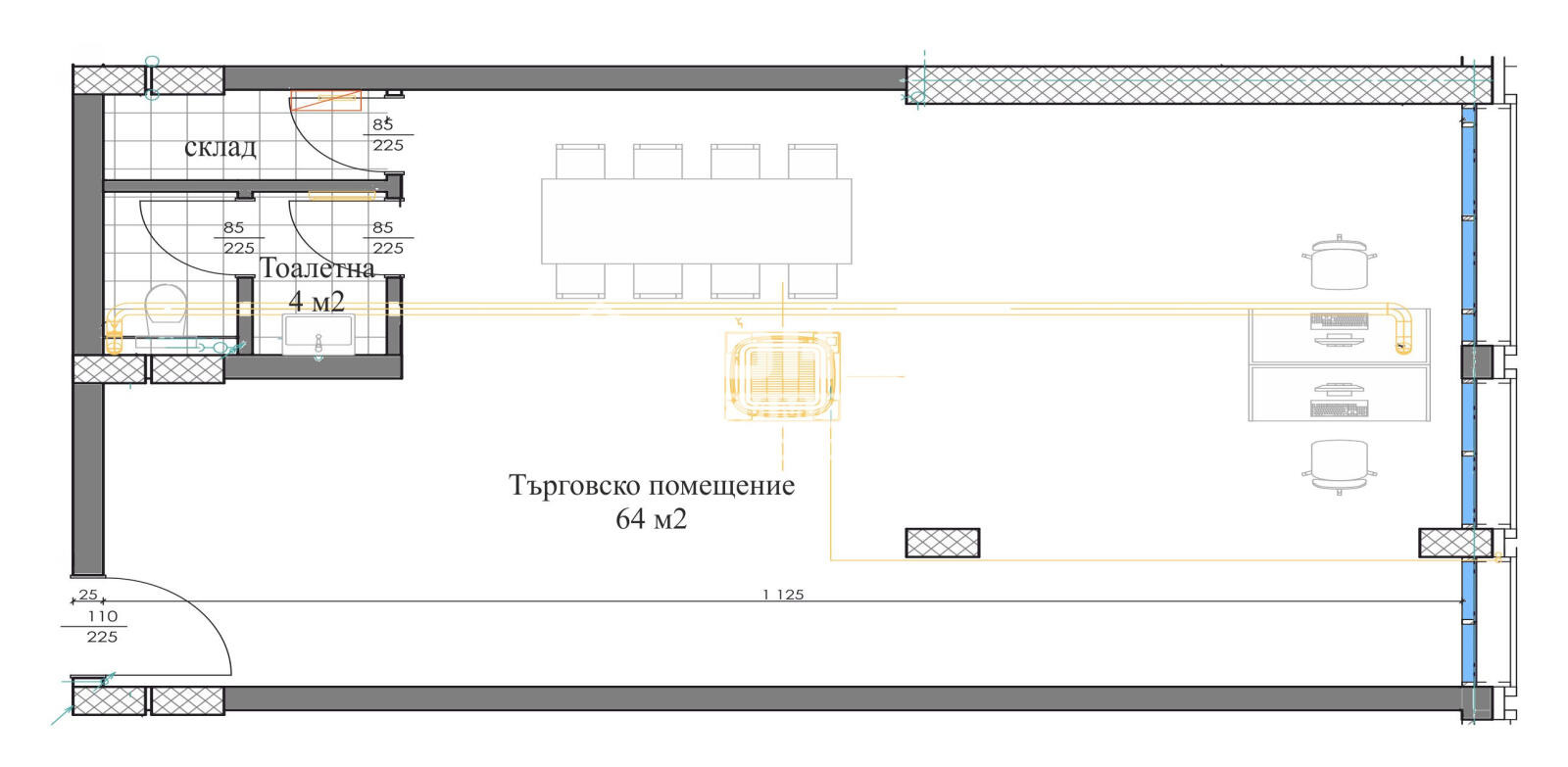 Продава ОФИС, гр. Пловдив, Кършияка, снимка 2 - Офиси - 56013518