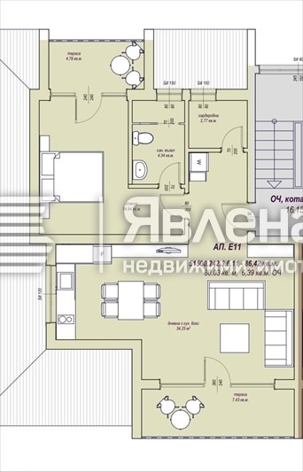 Продава 2-СТАЕН, к.к. Слънчев бряг, област Бургас, снимка 10 - Апартаменти - 53471447