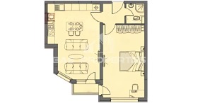 Продава 2-стаен град София Левски В - [1] 