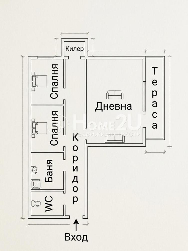 Продава 3-СТАЕН, гр. Варна, Младост 1, снимка 10 - Апартаменти - 54251636
