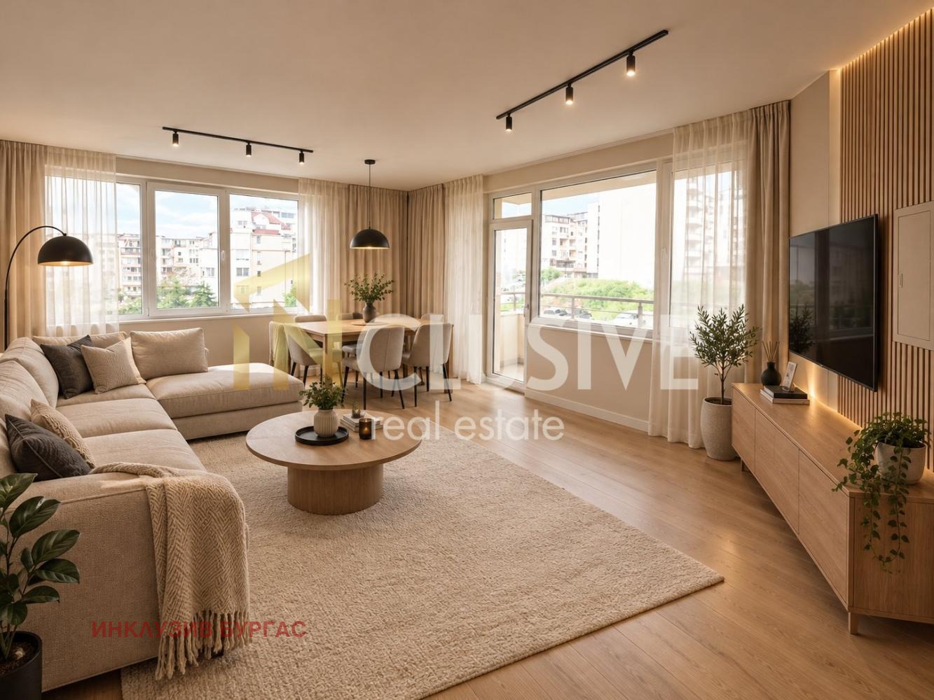 Продава  3-стаен град Бургас , Меден рудник - зона А , 92 кв.м | 93651878