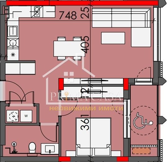 Продава 2-СТАЕН, гр. Пловдив, Кючук Париж, снимка 3 - Апартаменти - 52467217