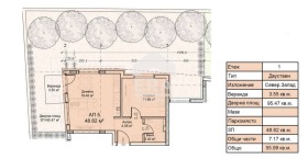 1 Schlafzimmer Moderno predgradie, Sofia