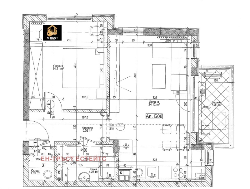 Satılık  1 yatak odası Sofia , Dragalevci , 73 metrekare | 18015192 - görüntü [11]