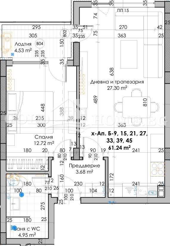 Продава 2-СТАЕН, гр. Пловдив, Южен, снимка 5 - Aпартаменти - 49432225