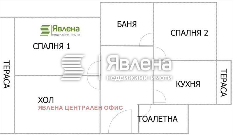 À venda  2 quartos Sofia , Dianabad , 76 m² | 29616785 - imagem [12]