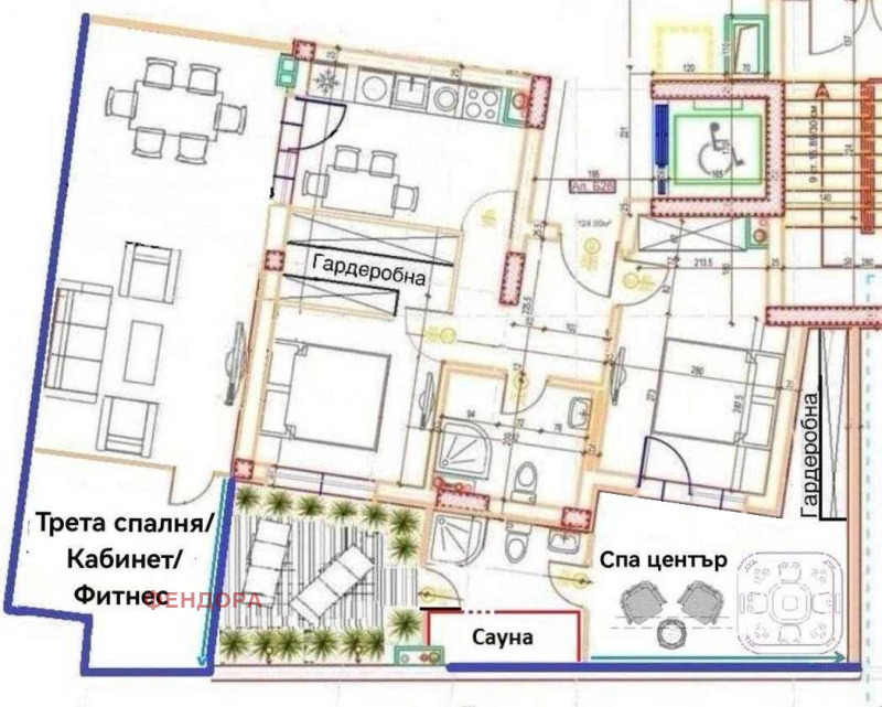 Продаја  3 спаваће собе Софија , Дианабад , 137 м2 | 18241402 - слика [5]