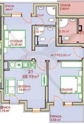 2 bedroom Studentski grad, Sofia 1