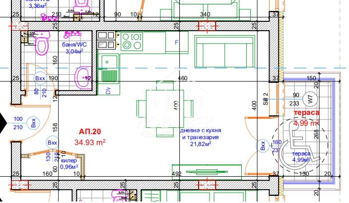 Na prodej  Studio Varna , Pogrebi , 42 m2 | 94589991 - obraz [2]