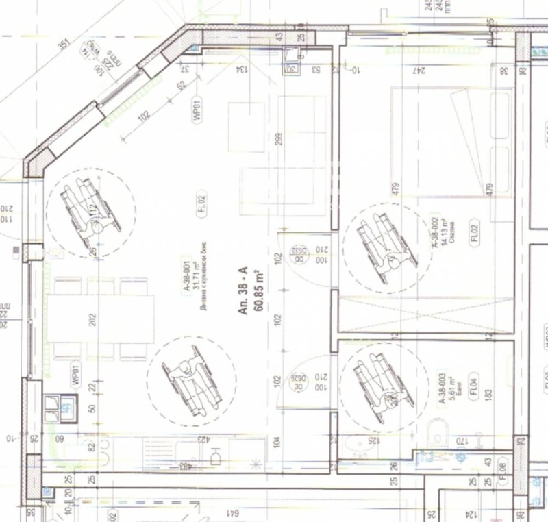 Na prodej  1 ložnice Sofia , Družba 2 , 76 m2 | 76146017 - obraz [4]