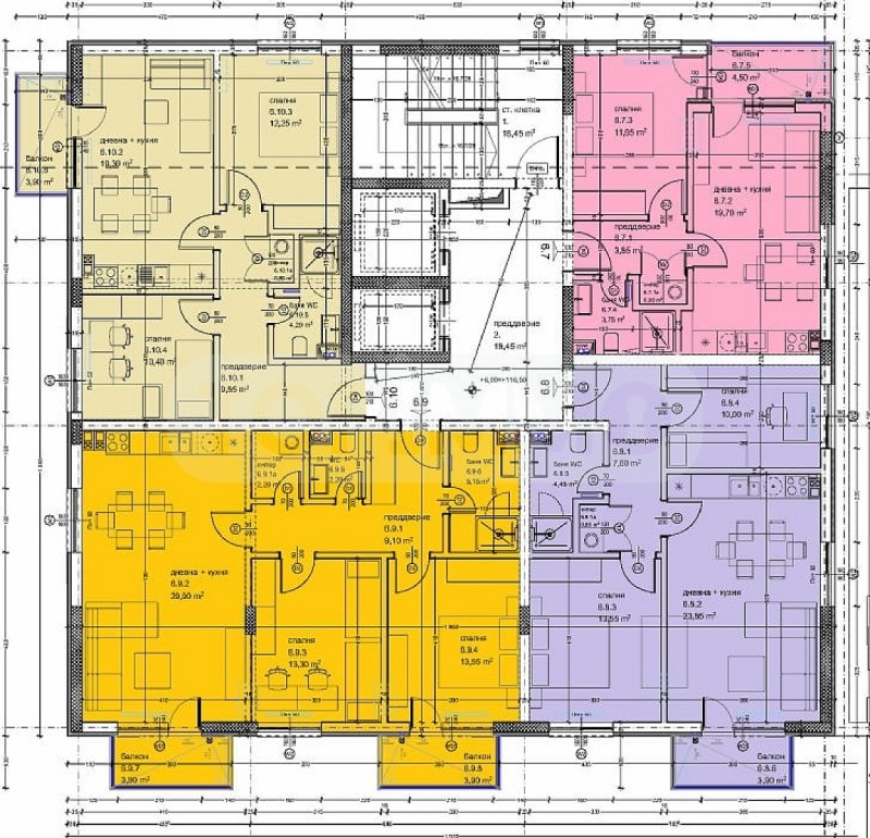 Na prodej  1 ložnice Varna , Kajsieva gradina , 50 m2 | 43977122 - obraz [4]