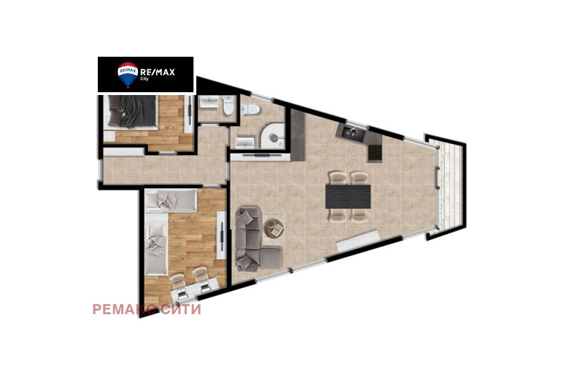 Продава 3-СТАЕН, гр. София, Гоце Делчев, снимка 16 - Апартаменти - 53411117