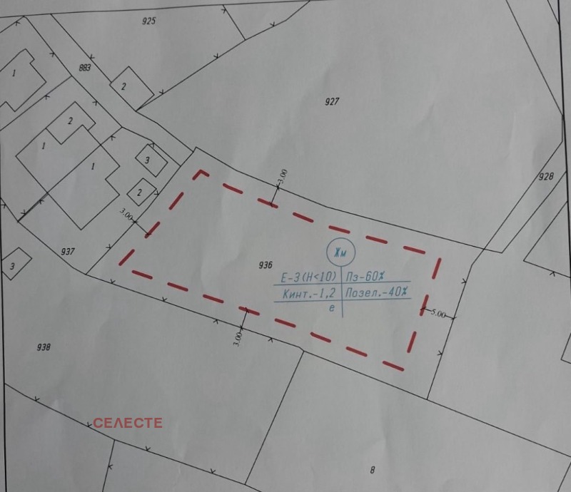 Продава  Парцел град Перник , Кристал , 1291 кв.м | 49475249