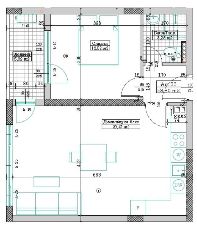 Продава 2-СТАЕН, гр. Шумен, Боян Българанов 1, снимка 5 - Апартаменти - 35475285