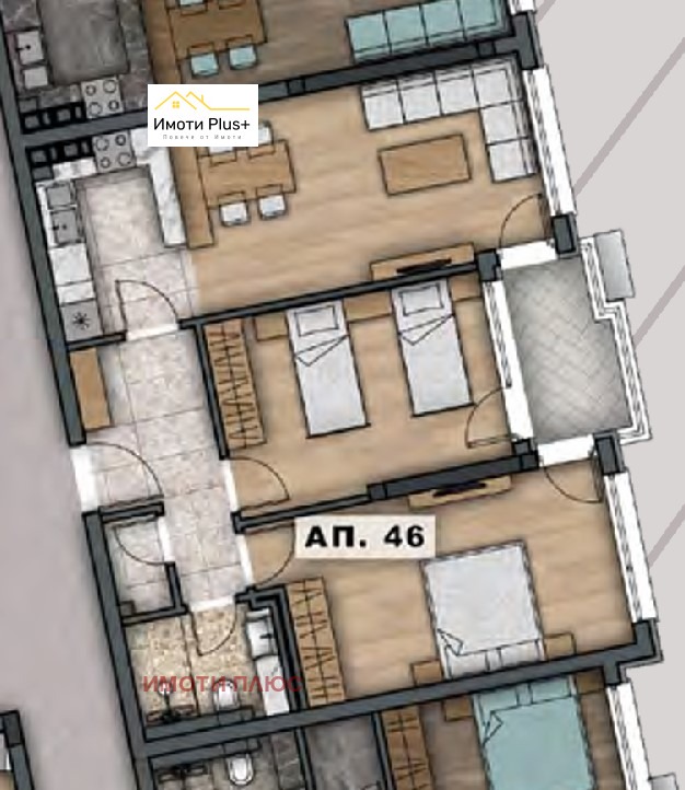 Til salgs  2 soverom Sofia , Malinova dolina , 94 kvm | 58464537 - bilde [4]