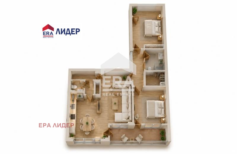 Продава 3-СТАЕН, гр. Русе, Чародейка - Юг, снимка 2 - Апартаменти - 54920125