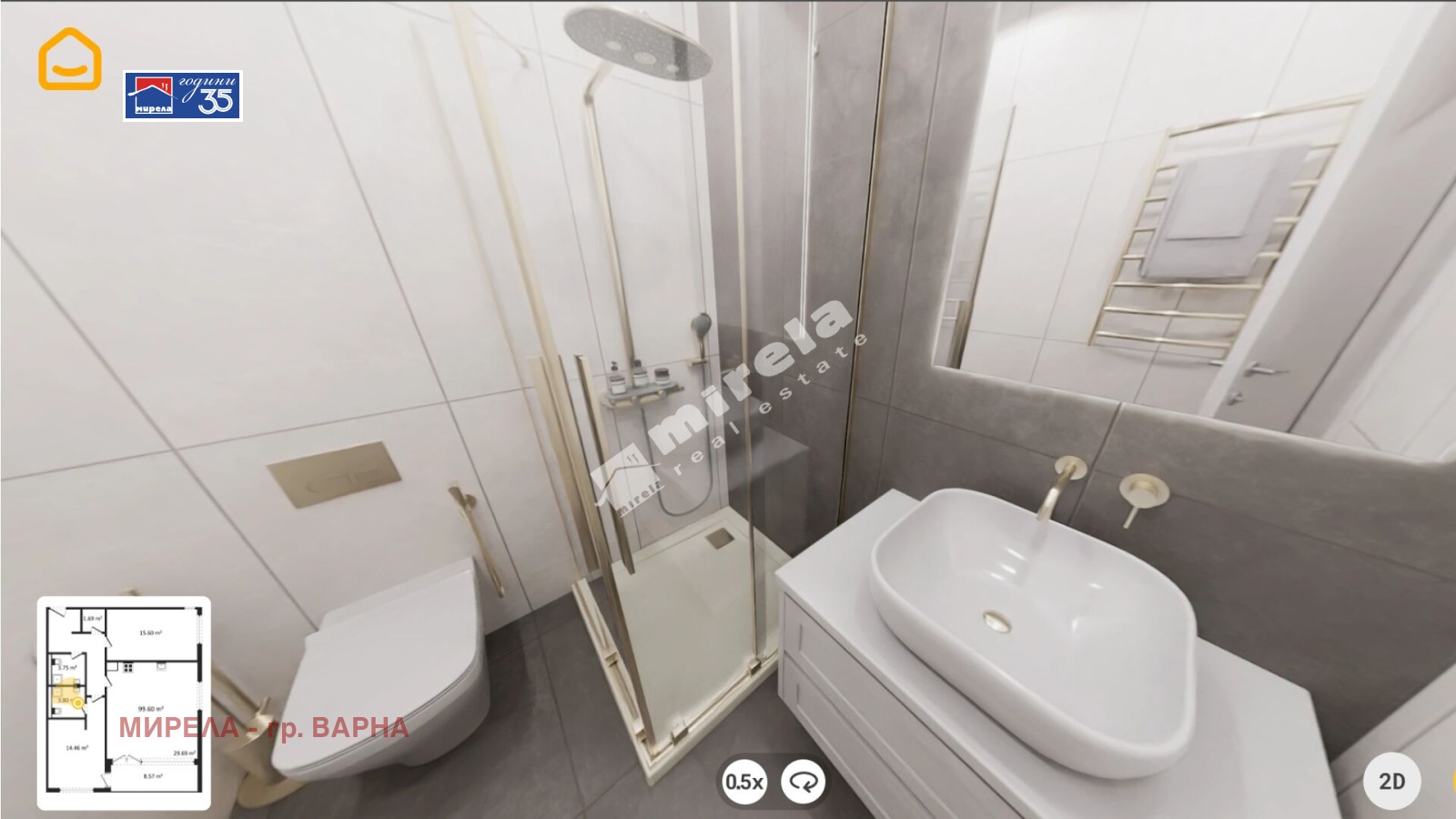 Продава 3-СТАЕН, гр. Варна, Кайсиева градина, снимка 9 - Апартаменти - 51897131