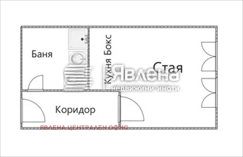 Продава 1-СТАЕН, гр. София, Сухата река, снимка 5 - Апартаменти - 56218547