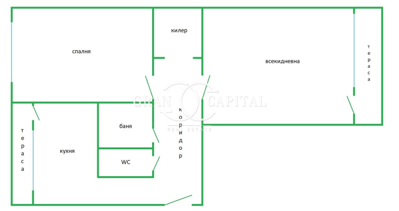 Продава 2-СТАЕН, гр. София, Свобода, снимка 13 - Aпартаменти - 48375222