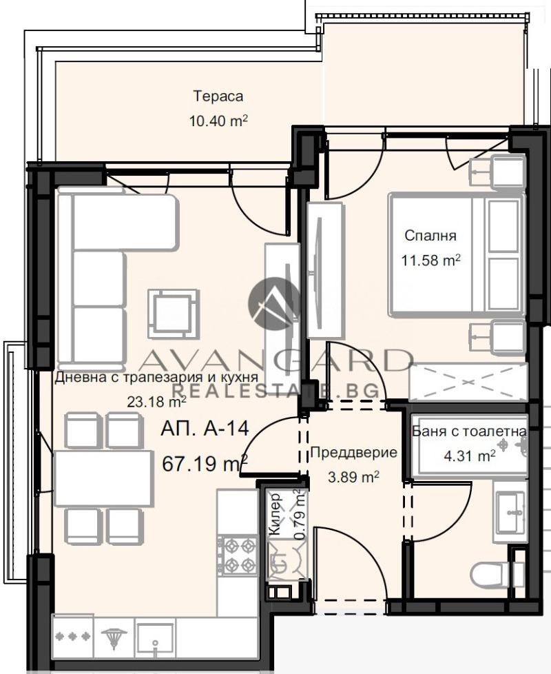 Продава 2-СТАЕН, гр. Пловдив, Остромила, снимка 2 - Апартаменти - 52747995