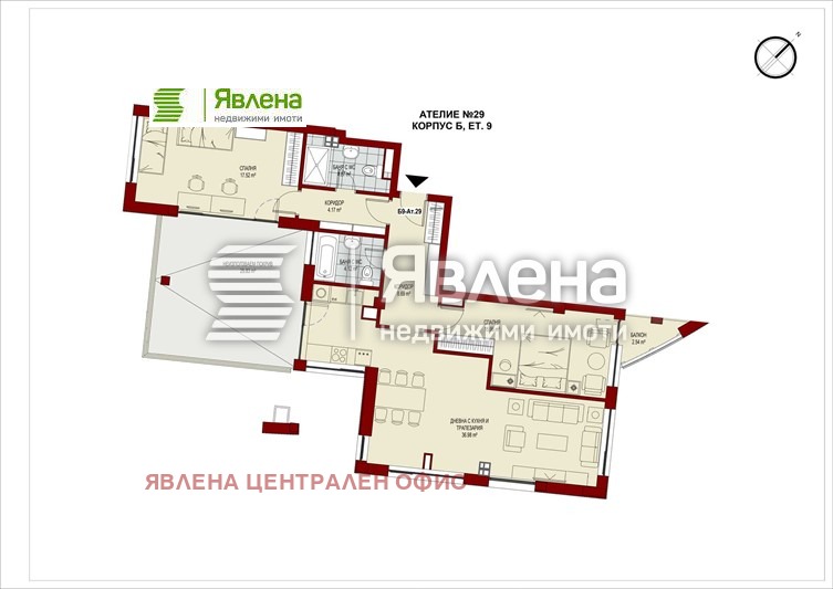 Продава 3-СТАЕН, гр. София, Сердика, снимка 1 - Aпартаменти - 48577889