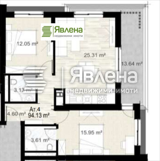 Продава 3-СТАЕН, гр. София, Сердика, снимка 6 - Aпартаменти - 49535259