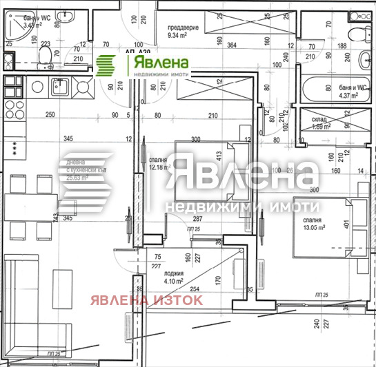 Продава  3-стаен град София , Люлин 5 , 100 кв.м | 21617224 - изображение [2]