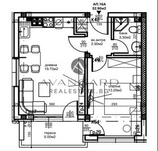 Till salu  1 sovrum Plovdiv , Ostromila , 53 kvm | 69690287 - bild [10]