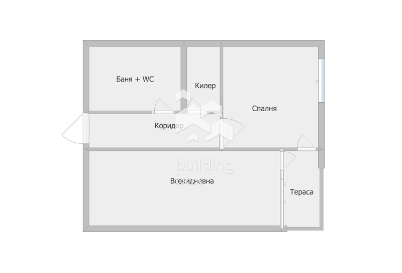 Продава 2-СТАЕН, гр. Пловдив, Тракия, снимка 5 - Апартаменти - 53508650