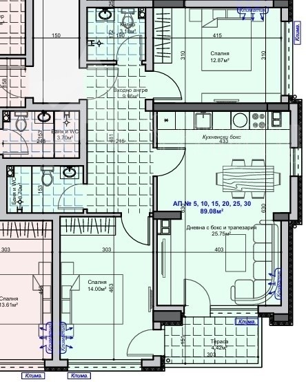 Продава 3-СТАЕН, гр. Стара Загора, Самара 1, снимка 2 - Апартаменти - 52622518