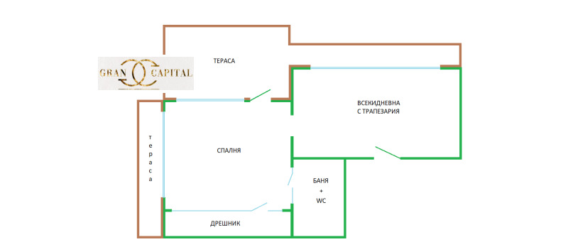 Продава 1-СТАЕН, гр. София, Люлин 2, снимка 3 - Aпартаменти - 49130248