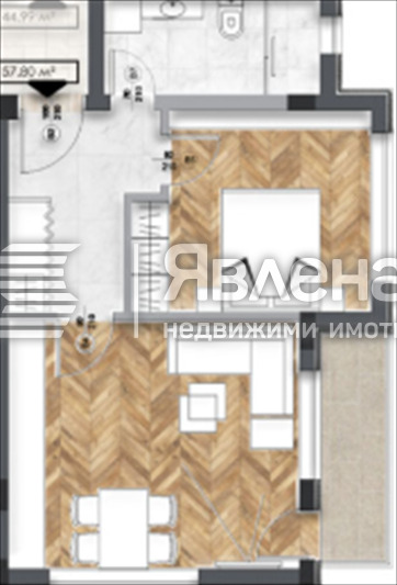 Продава 2-СТАЕН, гр. София, Люлин 6, снимка 9 - Апартаменти - 55731573