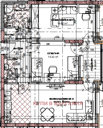 Na prodej  2 ložnice Varna , Mladost 1 , 102 m2 | 30433608 - obraz [10]