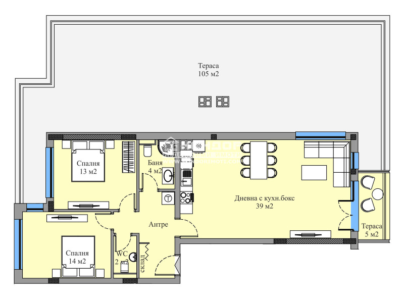 Продава  3-стаен град Пловдив , Западен , 220 кв.м | 42870350 - изображение [2]