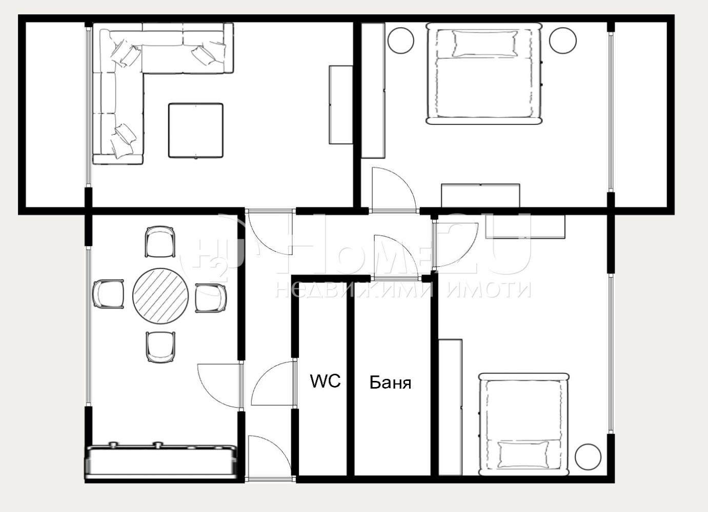 Продава 3-СТАЕН, гр. Пловдив, Южен, снимка 11 - Апартаменти - 54037905
