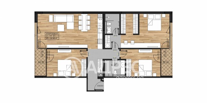 Na prodej  3+ ložnice Sofia , Bojana , 161 m2 | 41851612 - obraz [4]