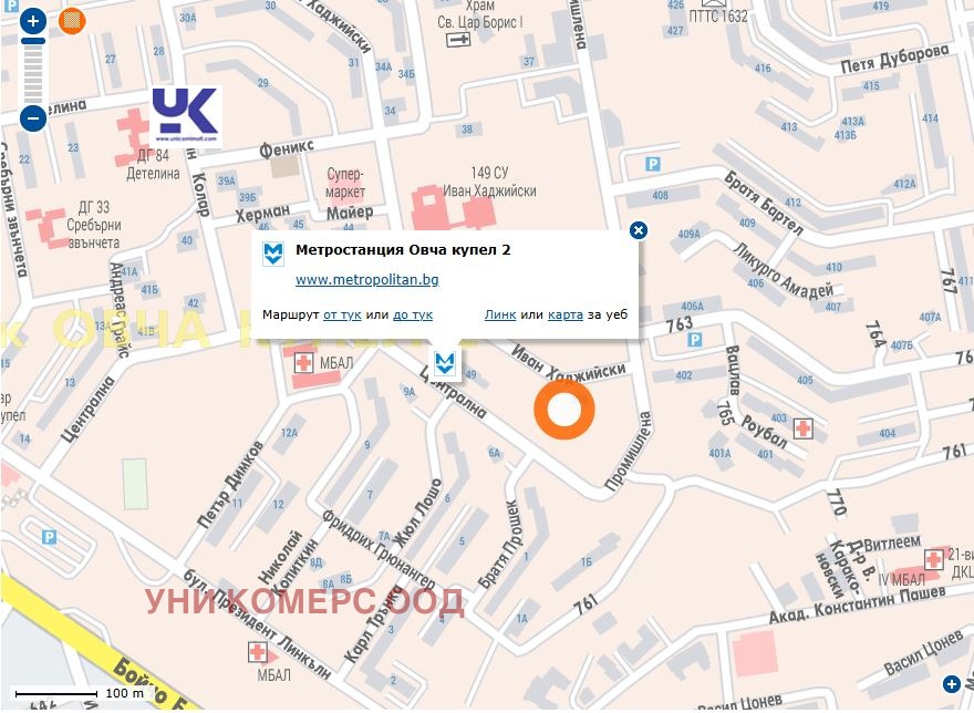 Продава ГАРАЖ, ПАРКОМЯСТО, гр. София, Овча купел 2, снимка 2 - Гаражи и паркоместа - 54215536