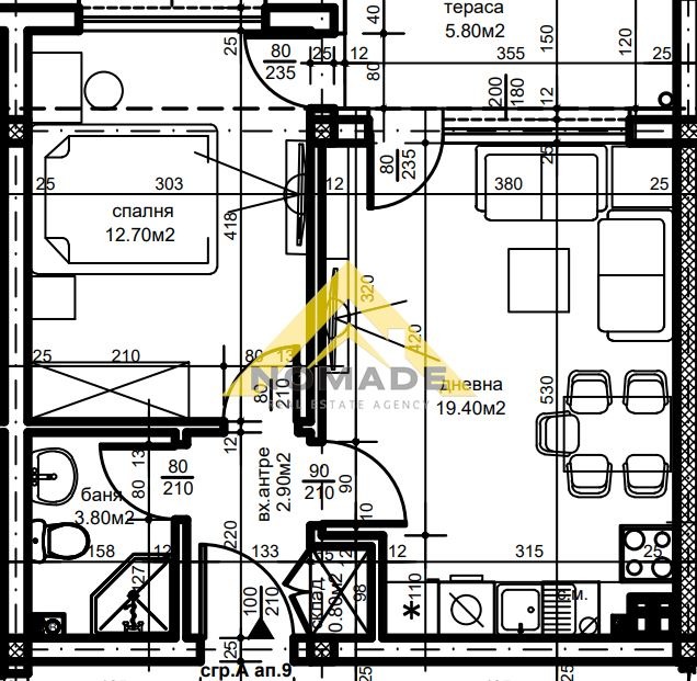 Продава 2-СТАЕН, гр. Пловдив, Беломорски, снимка 6 - Aпартаменти - 49180958