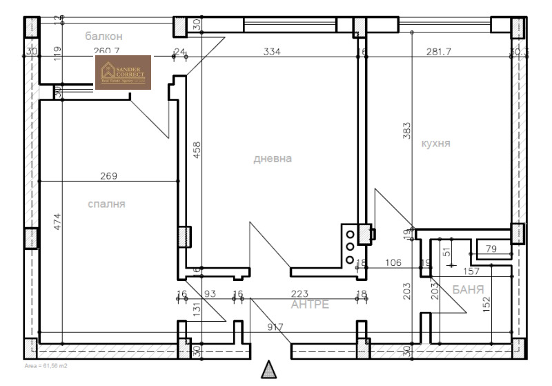 Продава 2-СТАЕН, гр. София, Медицинска академия