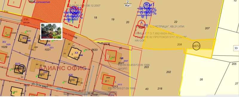 Продава ПАРЦЕЛ, гр. София, с. Бистрица, снимка 2 - Парцели - 52629694